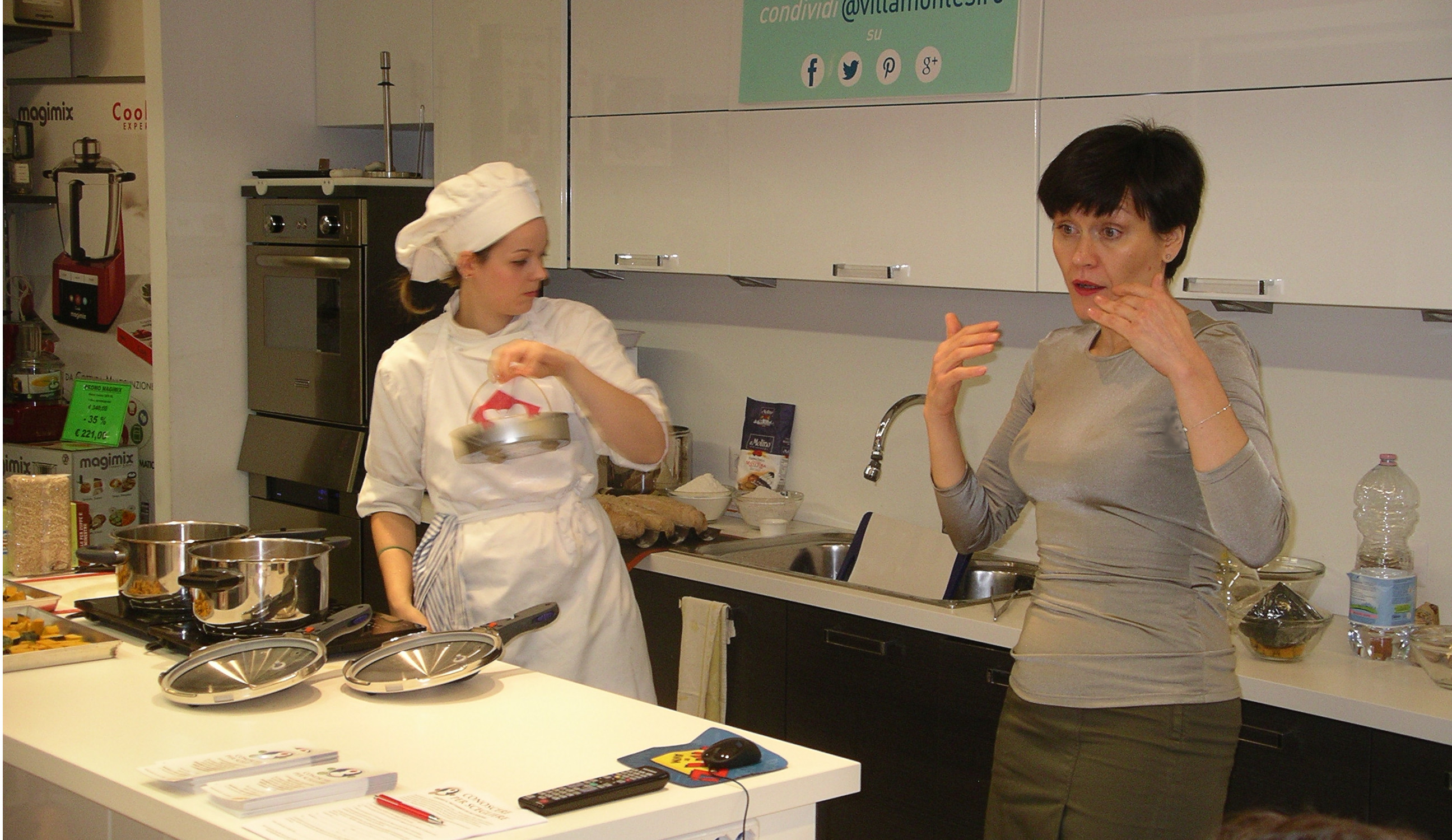 CA0110-Giovanna Pinelli nutrizionista Clarissa Cazzaniga chef